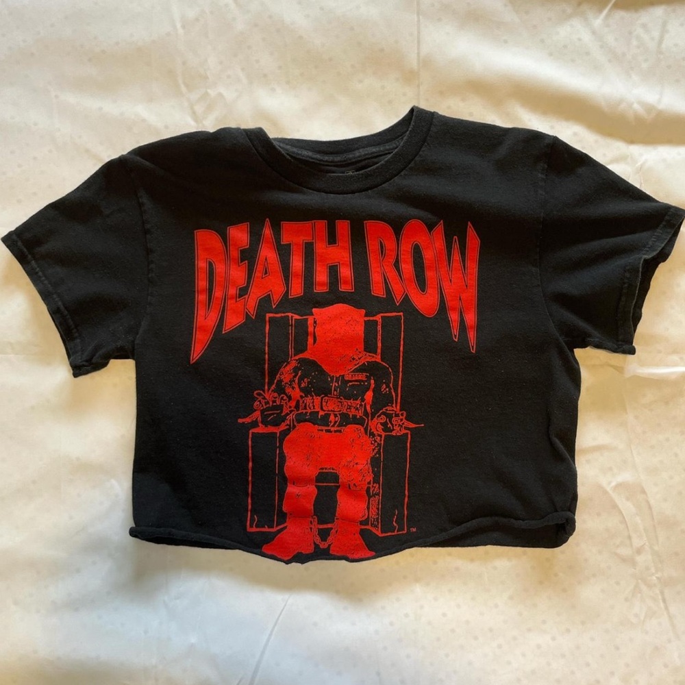 Death Row Records crop top
